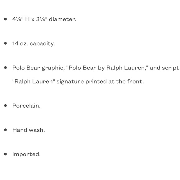 New in Box. Polo Ralph Lauren Bear Mug Holiday - Picture 11 of 12